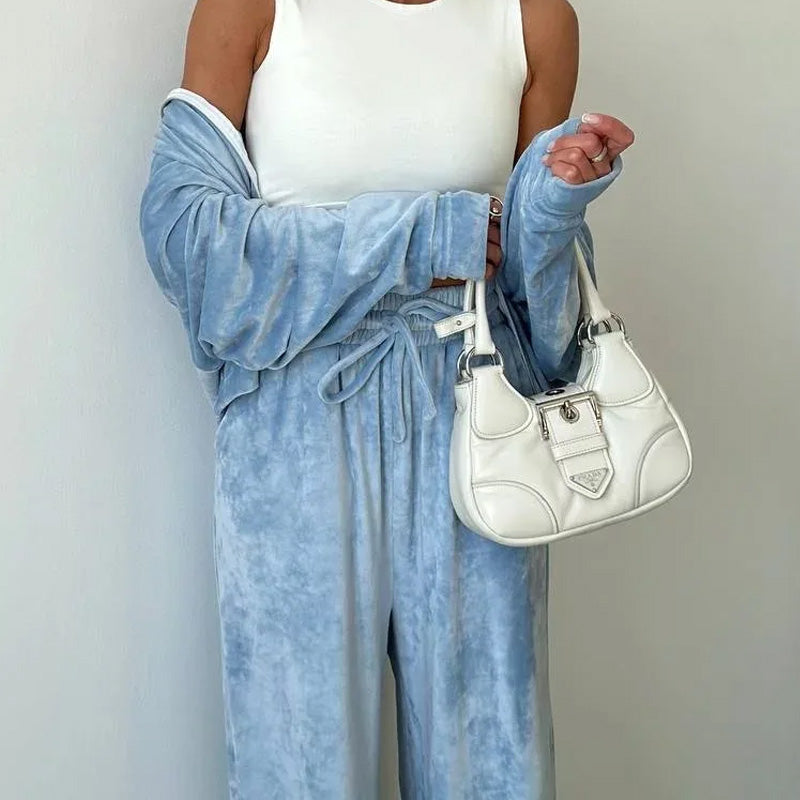 Blair Samt-Set