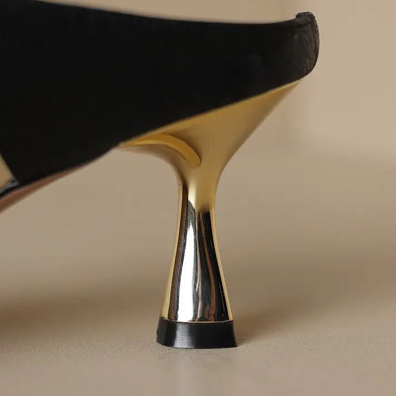 Levin Pearl Twist Pantoletten
