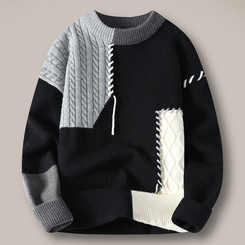 Patchwork-Strick-Crew