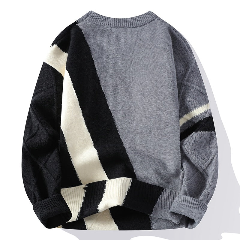 Skyline Grid Pullover