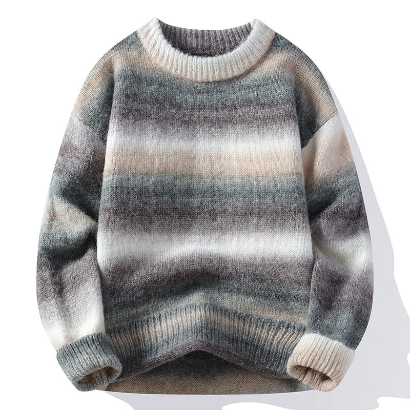 Mosaik-Strickpullover