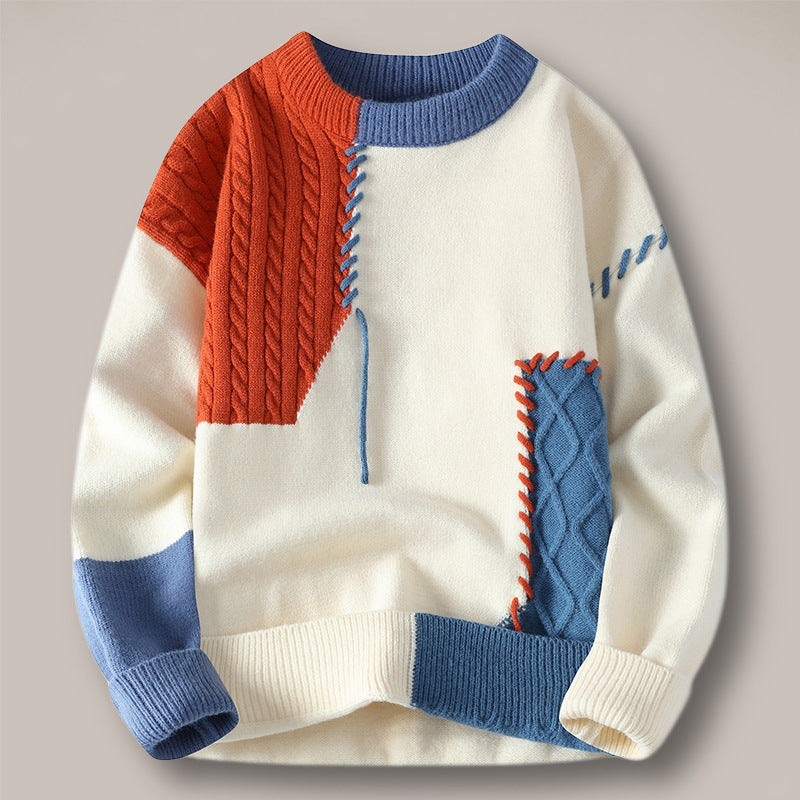 Patchwork-Strick-Crew