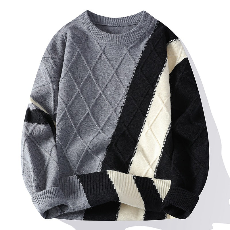 Skyline Grid Pullover
