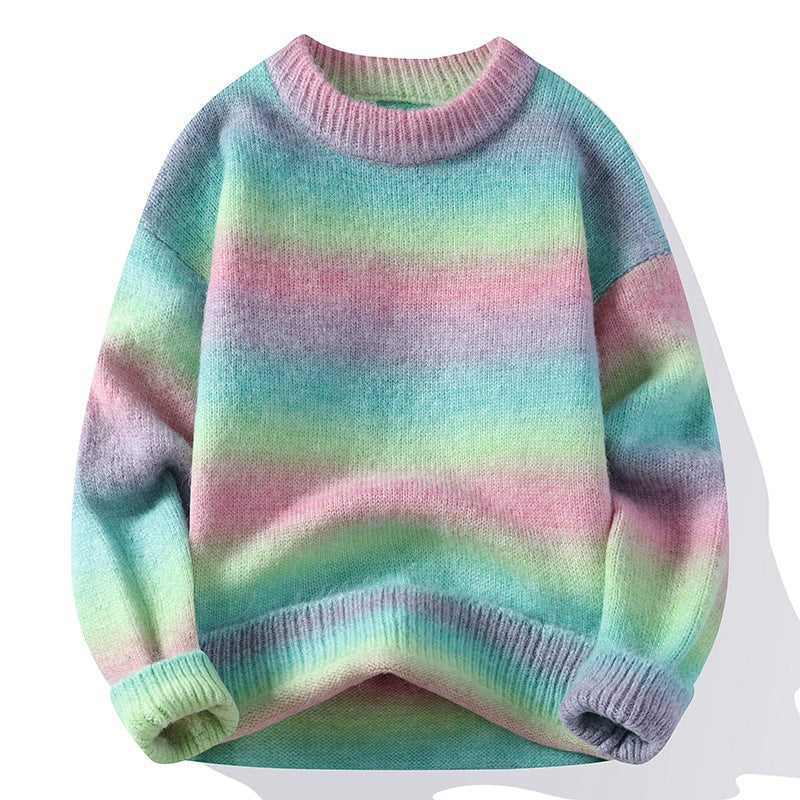 Mosaik-Strickpullover