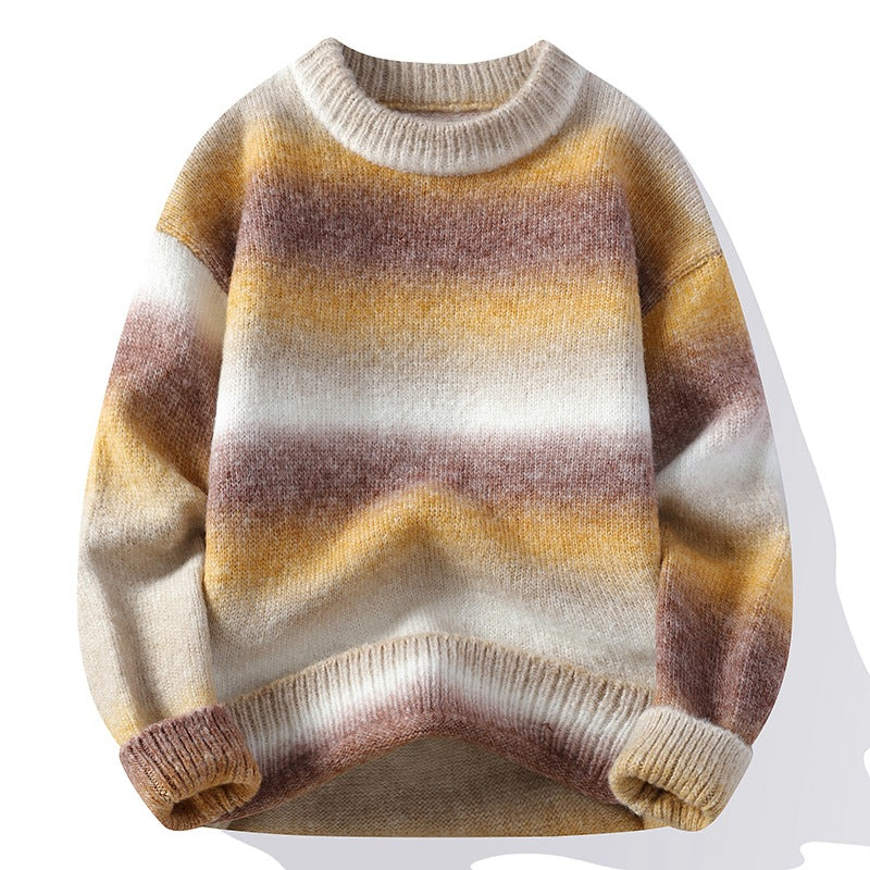 Mosaik-Strickpullover