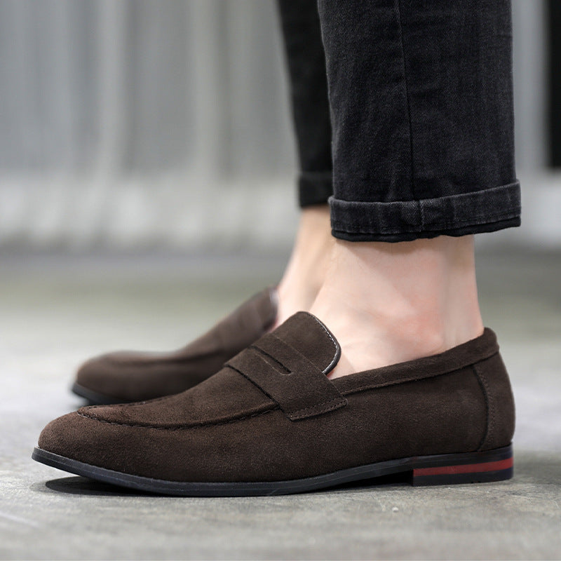 Belmore Wildleder-Pennyloafer