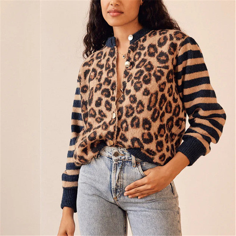 Savanna Leopardenpullover