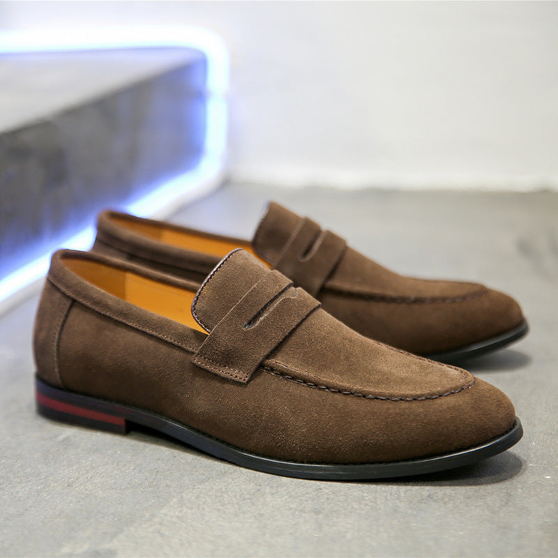 Belmore Wildleder-Pennyloafer