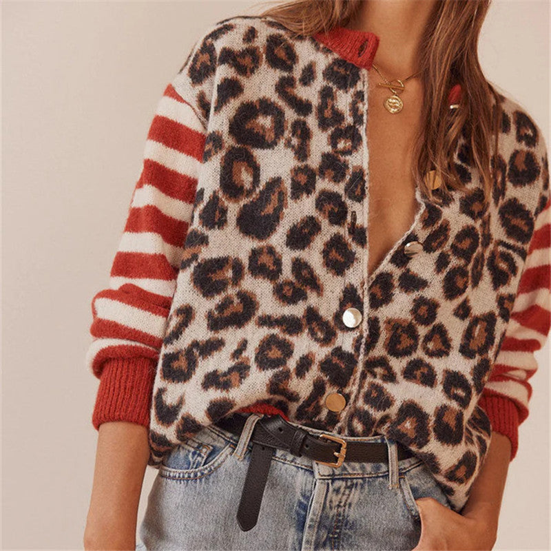 Savanna Leopardenpullover