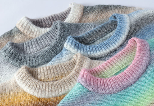 Mosaik-Strickpullover