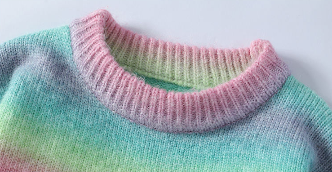 Mosaik-Strickpullover