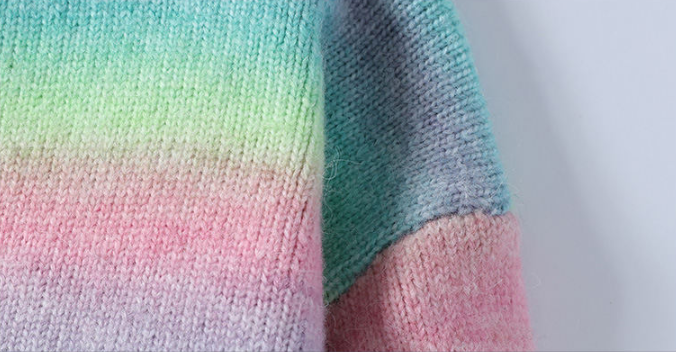 Mosaik-Strickpullover