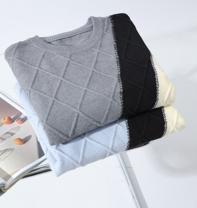 Skyline Grid Pullover