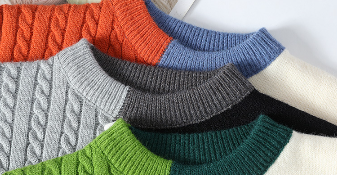 Patchwork-Strick-Crew