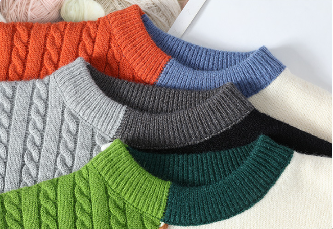 Patchwork-Strick-Crew