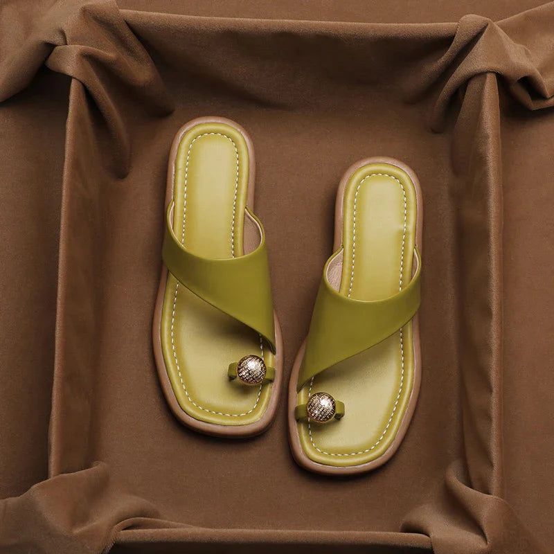 Roxy Ledersandalen