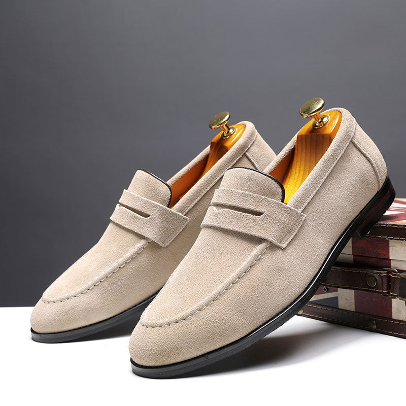 Belmore Wildleder-Pennyloafer